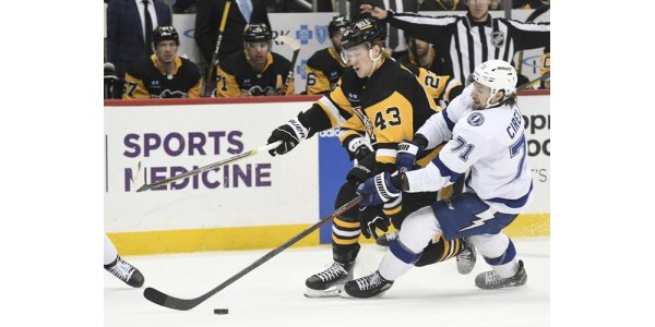 Première équipe à marquer 6 buts au 2e quart-temps cette saison